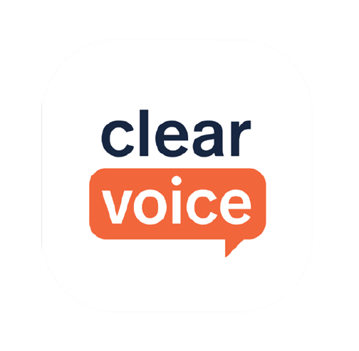 Clear voice logo