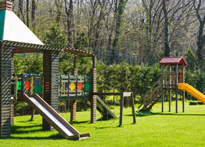 outdoor playground on a sunny day