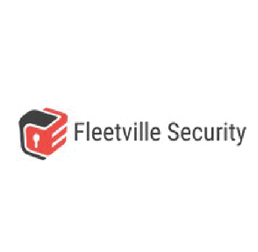 Fleetville security logo