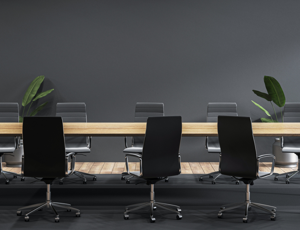 Chairs in an office setting